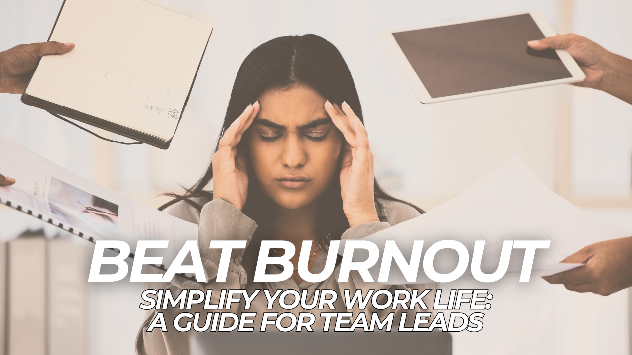 Beat burnout